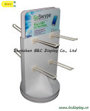 Plastic Pegs Cardboard Display Stand, Hooks Display, Paper Hooks Display Stand (B&C-B005)