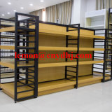 Supermarket Grocery MDF Wood Floating Display Shelf