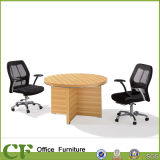 Commercial Office Furniture MFC Wooden Round Shaped Conference Table