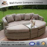 Well Furnir T-082 4 Piece Outdoor Rattan Sofa Bed
