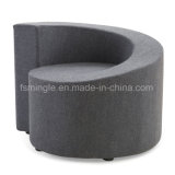 Popular Cake Design Leisure Fabric Single Chair for Waiting Area