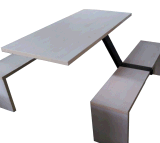 Cheap Steel Wood Fast Food Restaurant Table and Chair