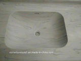 Marble Color Solid Surface Corian Washing Basin New Design
