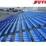 Jy-715 High Quality Fabric Tip-up Basketball Used Stadium Bleachers Steel Leg Platform Plastic Seat Portable China Supplier Gym