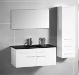 White Painting MDF Cabinet with Zinc Alloy Handles