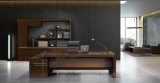 L-Shape Rectangular Wooden Office Furniture Modern Table Executive Desk (HF-01D28)