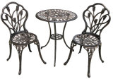 Gerdan Table and Arm Chairs Metal Table