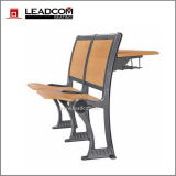 Leadcom Wooden Lecture Hall Chair with Desk Ls-908m