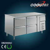 Kitchen Platform Counter Refrigerator Cabinet with Movable Wheels (DBZ400AC)