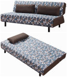 Two Folded Fabric Sofabed for Home Furniture