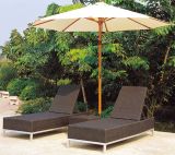 Modern Design Outdoor Rattan Furniture Sun Lounger