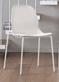 Modern Design Restaurant Chrome Plastic Bontempi April Chair