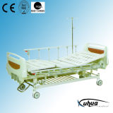 Triple Cranks Mechanical Adjustable Hospital Nursing Bed (A-3)