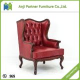 High Back Fabric Material Luxury Woodern Sofa (June)