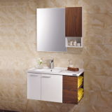 Oppein Hotel Small Lacquer Wood Bathroom Cabinets (OP13-030-88)