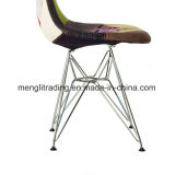 EMS Style Transparent PC Material Metal Leg Chair