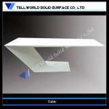 Tell World Artificial Marble Z Shape Office Desk