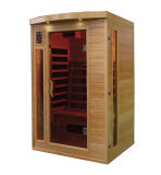 2 Person Solid Wood Infrared Saunas Room