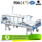 SK017-1 Hospital Furniture Luxury Manual Adjustable Medical Bed
