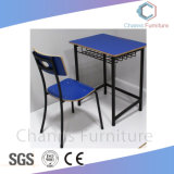Wooden Blue Student Desk Chair Combo Furniture About School (CAS-SD1834)