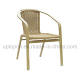 Outdoor and Indoor Aluminum Chair with Exquisite PE Rattan (SP-OC821)