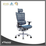 Wholesale Chrome High Back Ergonomic Mesh Office Chair with Plastic Armrest