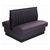 PU Leather Upholstered Restaurant Booth Sofa (HD369)