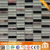 Basin Back Wall Stainless Steel and Sparkle Glass Mosaic (M858018)