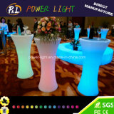 Colorful Lighted Bar LED Cocktail Table