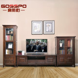 Modern Simple Design Wood TV Stand Cabinet (GSP15-006)