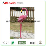 Best-Seller Decorative Metal Flamingo Figurine with Detailed Fur Effect for Garden Decoration