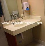 Acrylic Solid Surface Bathroom Vanity Top with Sink