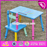 New Design Kindergarten Wooden Table and Chairs for Toddlers W08g217