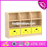 High Quality Kids Bedroom Furniture Natural Wood Small Storage Cabinet W08c206