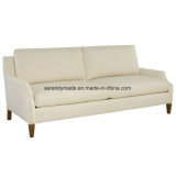 American Style Leisure and Comfort Couch Corner Velvet Upholstery Sofa for Apartment and Office