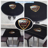 Customized Artificial Stone Solid Surface Table with Logo