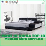 Modern Classic Bedroom Furniture Leather Bed