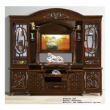 Chinese Antique Wood Center TV Cabinet for Home