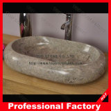 Polishing White/Black/Grey/Beige Granite/Marble/Onyx/Quartz/Crystallized Stone Wash Sink for Bathroom/Kitchen/Hotel
