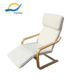 Comfortable Wooden Chair with 100% Cotton Fabric