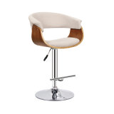 Popular Wooden and Fabric Furniture Adjustable Bar Chair (FS-WB1953)