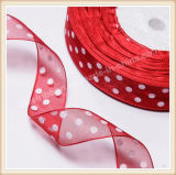 Custom Gift Organza Packing Ribbon for Decoration