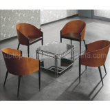 Commercial Cafe Bistro Armrest Leather Benwood Chair (SP-BC099)
