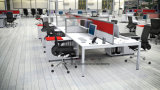 10 People Office Workstation Table with Pedestal, Computer Table with Partition