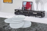 Modern White MDF Coffee Table Furniture (CJ-M057)