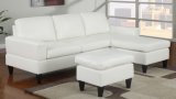Reversible Sectional Leather Sofa (L. A17)