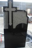 China Solemn Black Granite Tombstone