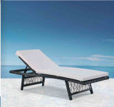 Garden Outdoor Furniture Rattan Lying Bed Pool Lounge Chair Bed