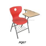 Classroom Furniture Students Chair with Bookcase School Chair with Writing Board
