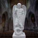 Marble Statue of St Michael T-5884